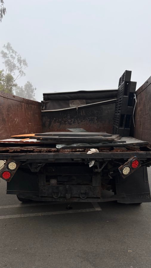 Hauled out