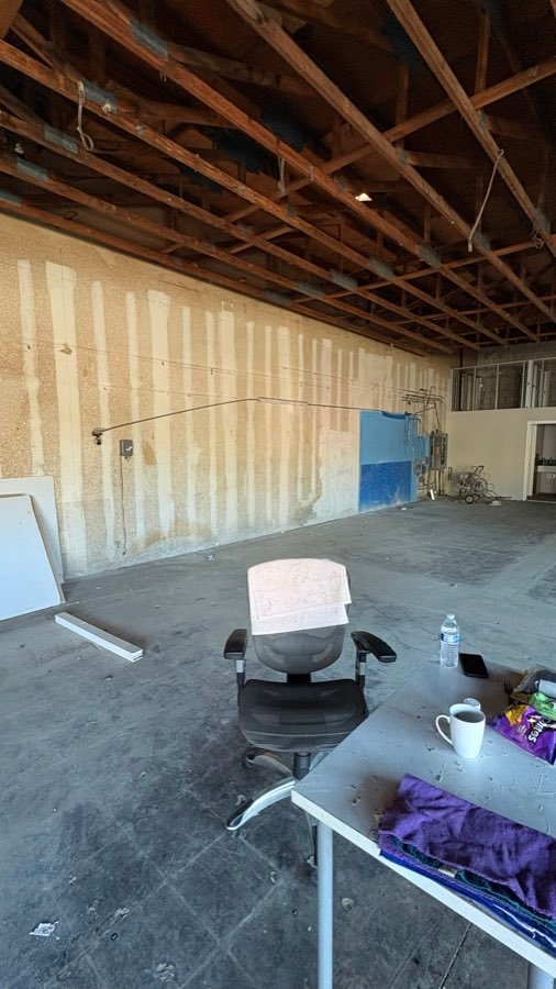 After — Commercial clearout — main floor, before and after