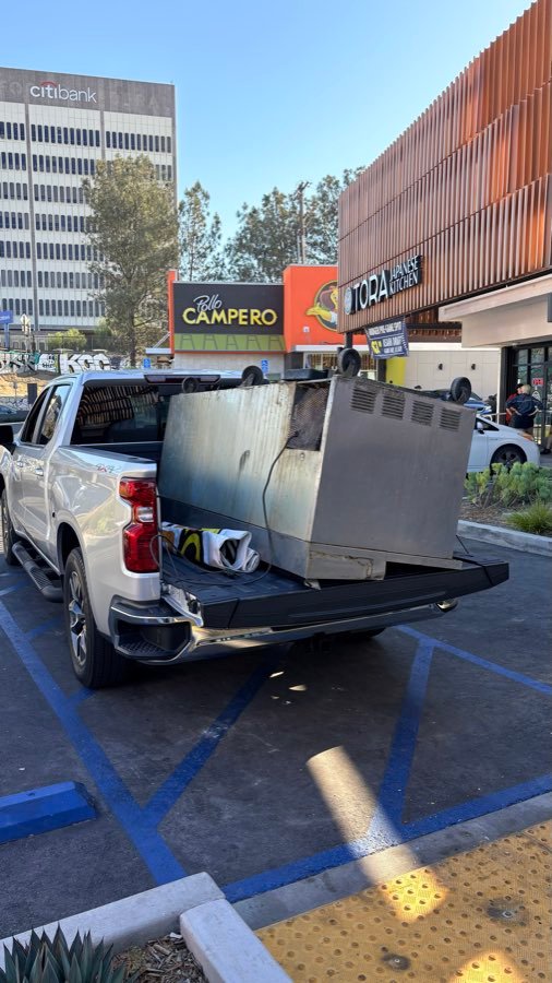 Truck loaded