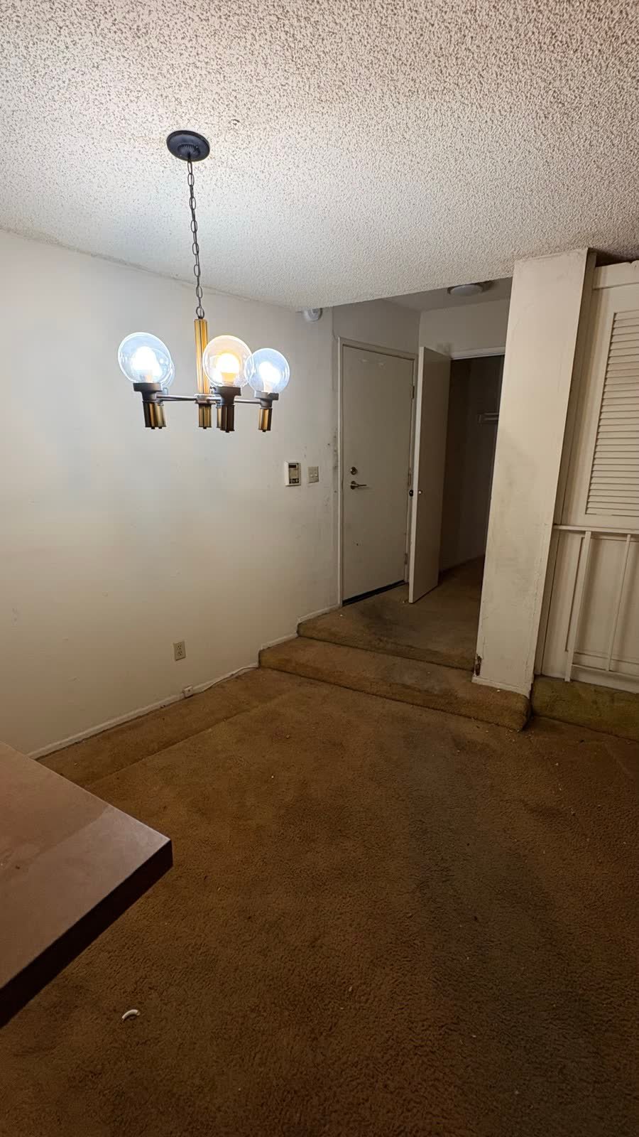 After — Same apartment — dining area