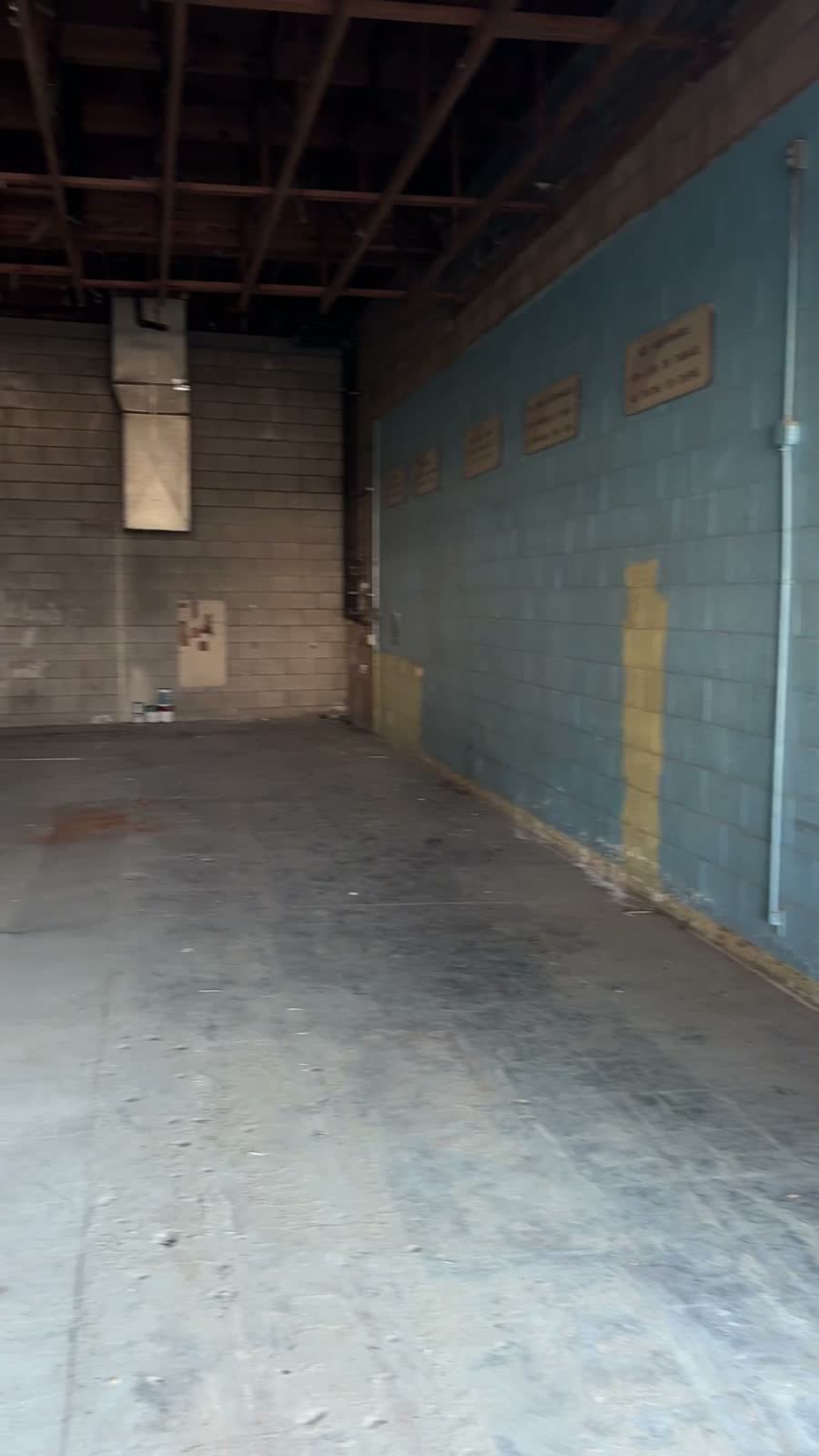 After — Same job — duct wall